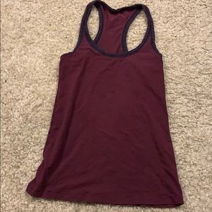 lululemon vinyasa cotton tank size 4